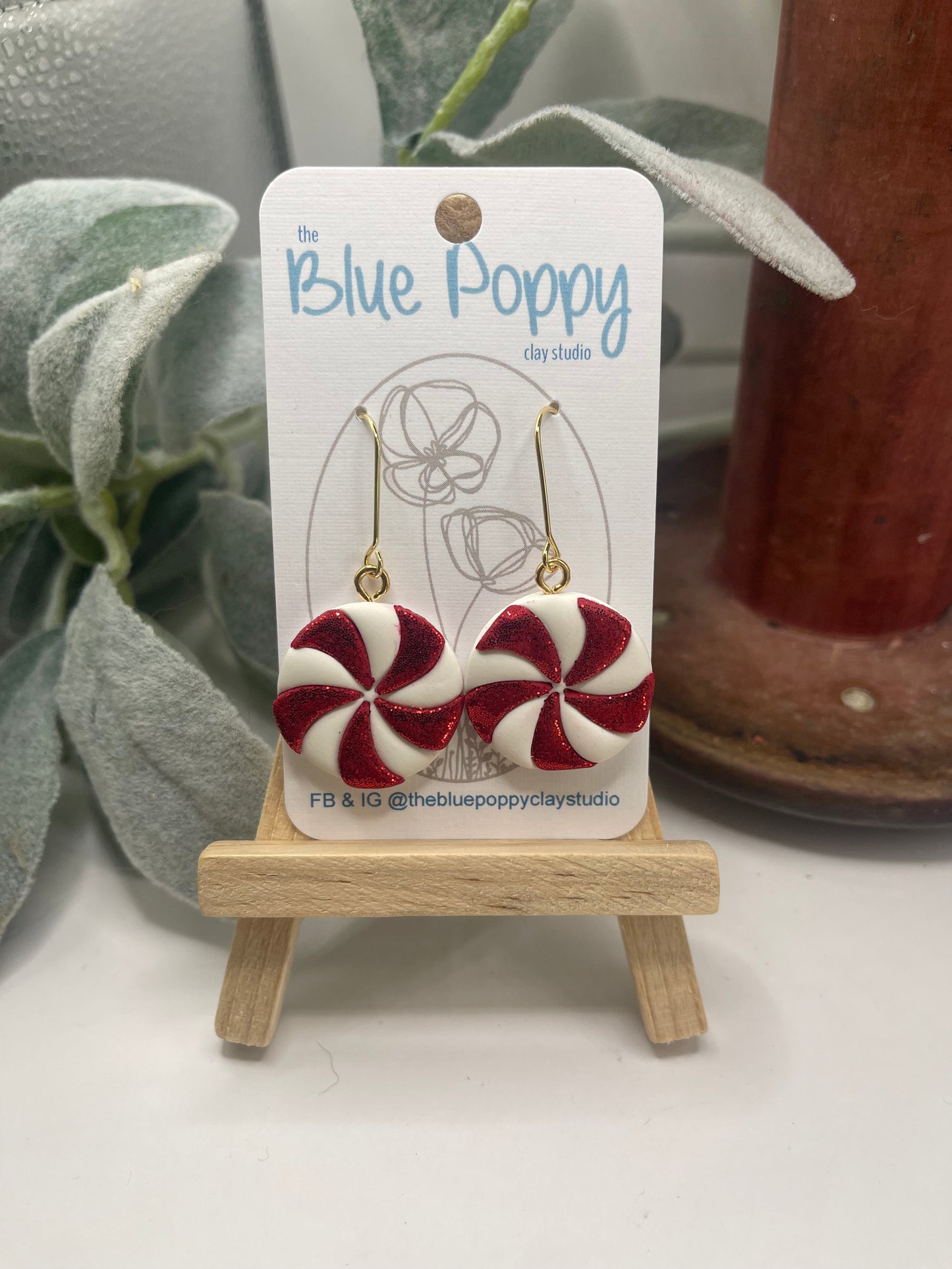 Peppermint Twist - Dangle