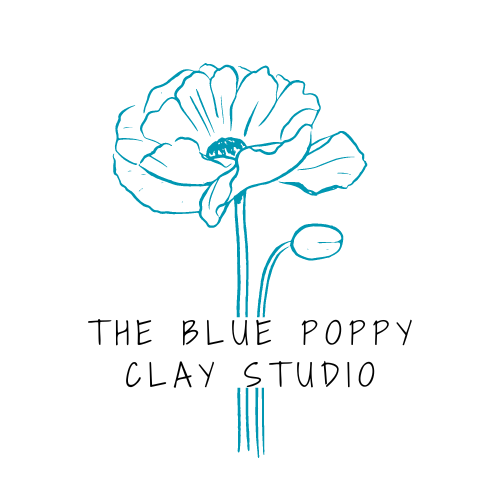 The Blue Poppy clay studio logo