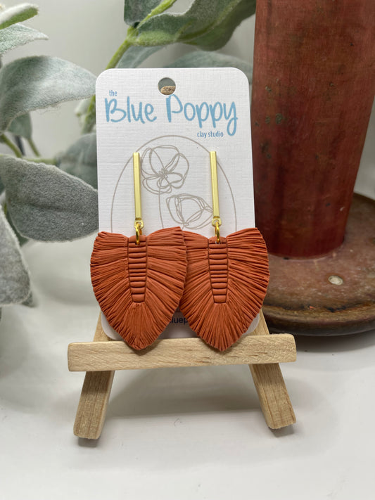 Feather - In The Color Pumpkin
