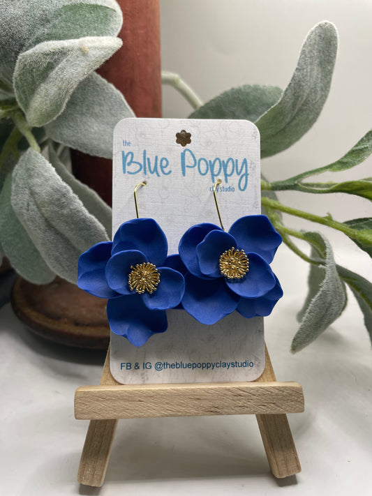 Royal Blue Flowers-med