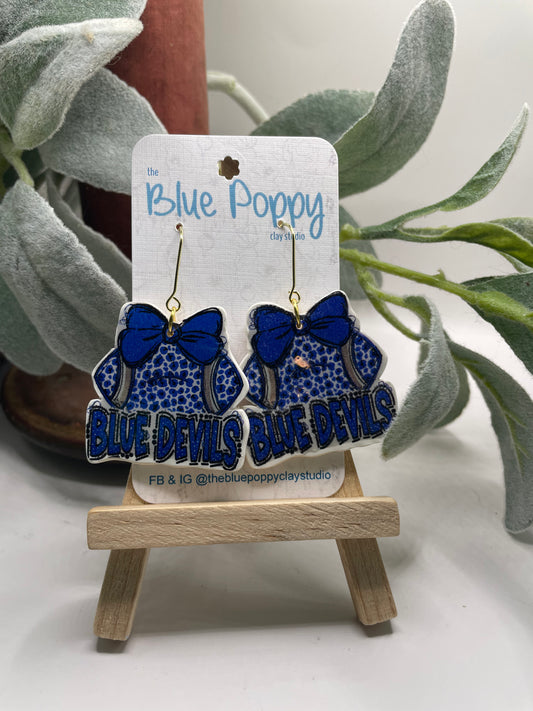 Bremen Blue Devils Cheetah football with bow